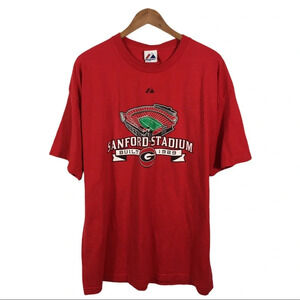 TS350 Vintage Majestic Sanford Stadium Shirt 2XL